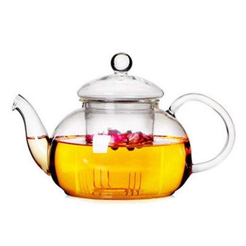 Heat-Resistant Glass Teapot Filter Kung Tea Set Six-Person Pot Borosilicate Pot 600Ml