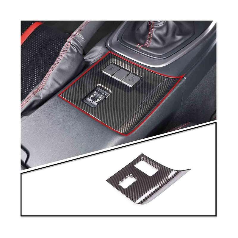 Heating Control Button Cover Frame Sticker Trim for Brz 86 2022 Interior Accessories,abs Carbon Fi