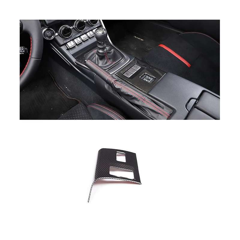 Heating Control Button Cover Frame Sticker Trim for Brz 86 2022 Interior Accessories,abs Carbon Fi