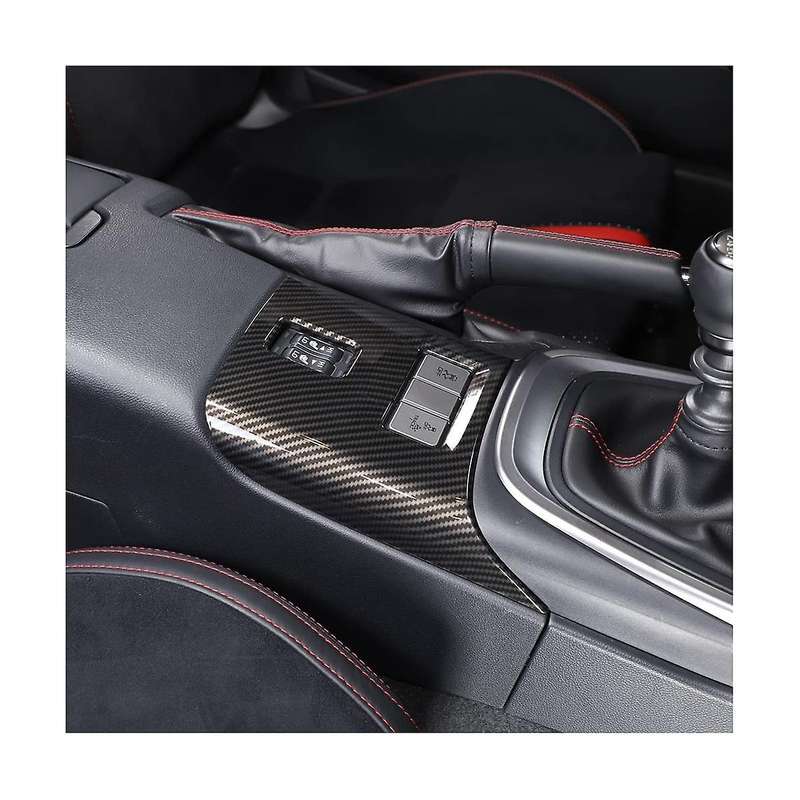 Heating Control Button Cover Frame Sticker Trim for Brz 86 2022 Interior Accessories,abs Carbon Fi