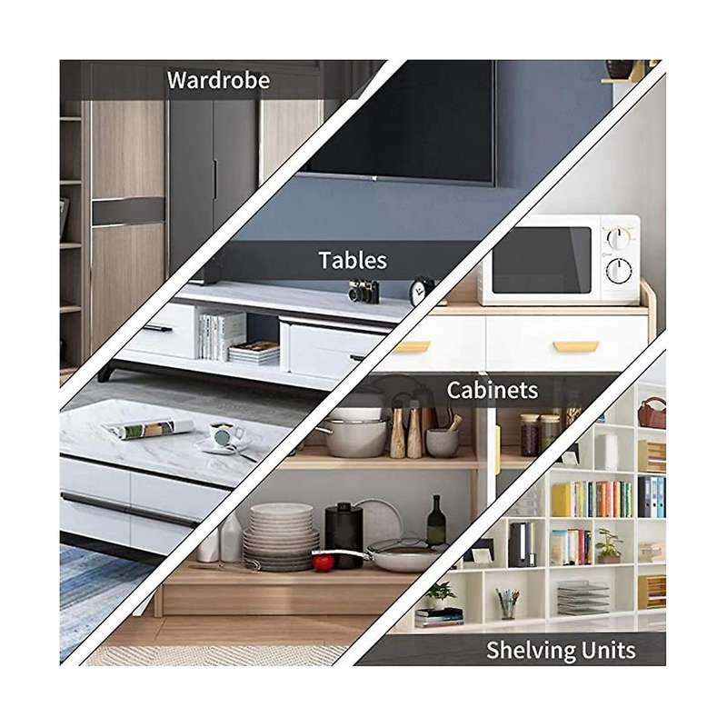 Heavy Duty Adjustable Furniture with Mounting Screws, Wrench, Adjustable Height for Table and Workb