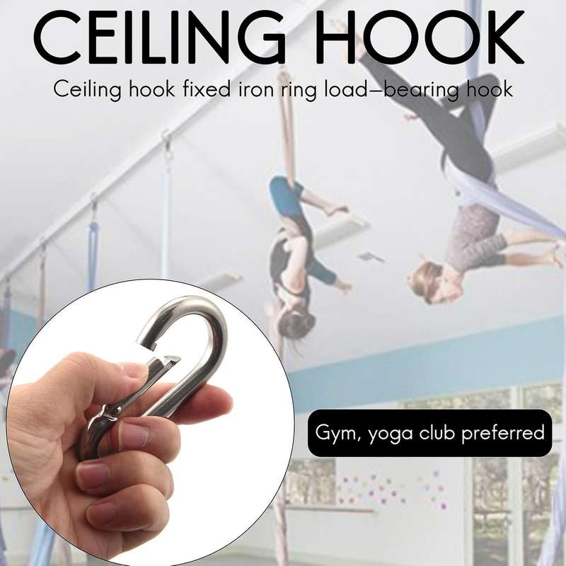 Heavy Duty Hammock Hanging Kit Eye Plates Ceiling Wall Mount Anchor Hooks Hanger for Hammock Swing