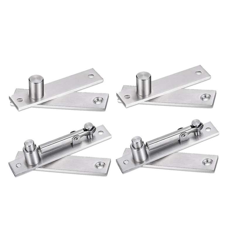 Heavy Duty Pivot Hinge for Wood Door,Hidden Door Hinge for Secret Door, with 360 Degree Rotation, In