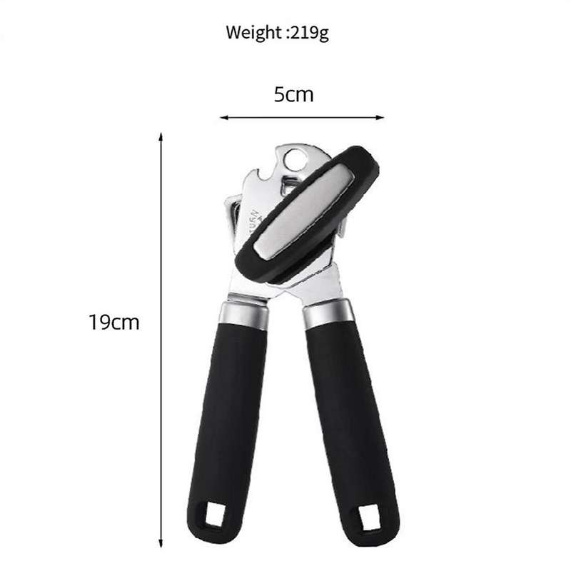 Heavy Duty Stainless Steel Smooth Edge Manual Handheld Can Opener