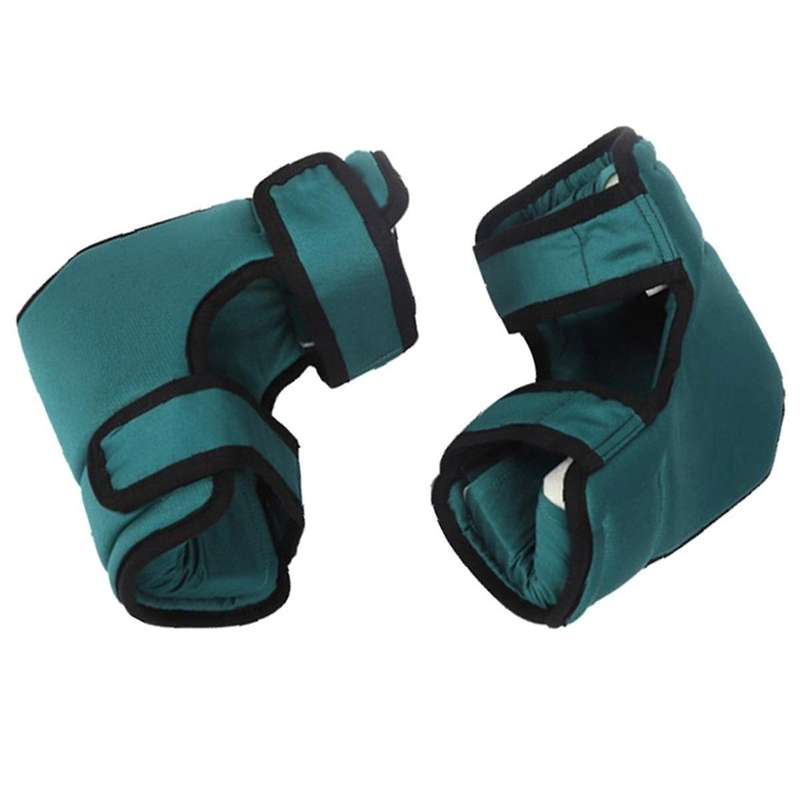 Heel Cushion Protector Flannelette Pillow Relieve Pressure Heel Wrapped Pillow Anti Bedsore for Elde