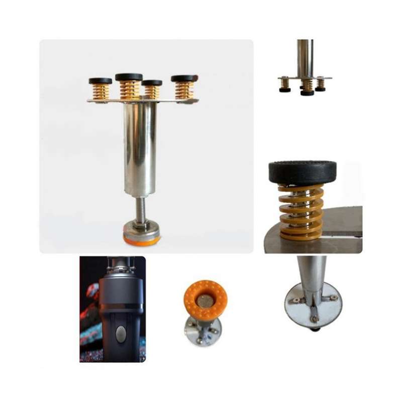 Height-Adjustable Garbage Disposal Bracket Kitchen Waste Load-Bearing Bracket Reduces Vibration and