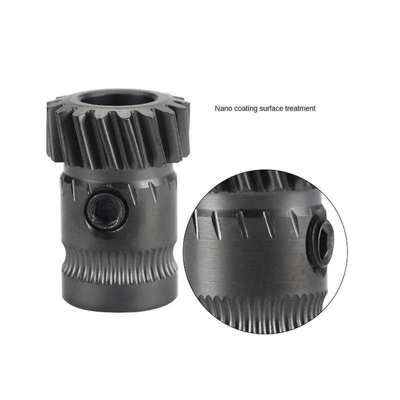 Helical Gear High Strength Die Steel Material Gears for Mini V1 V2 Double Gear Extruders 3d Printer