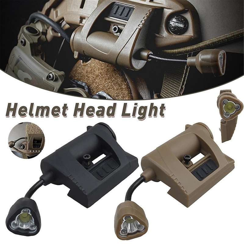 Helmet Light for MPLS CHARGE Flashlight 3 Modes HeadLight Nylon Energy-Saving Outdoor Lamp for Hunt