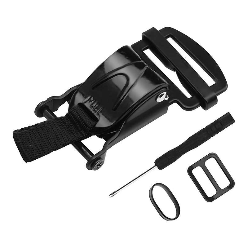 Helmet Quick Release Buckle Replacement Kit, Ratcheted Helmets for Chin Strap Up to 1inch, Motorcycl