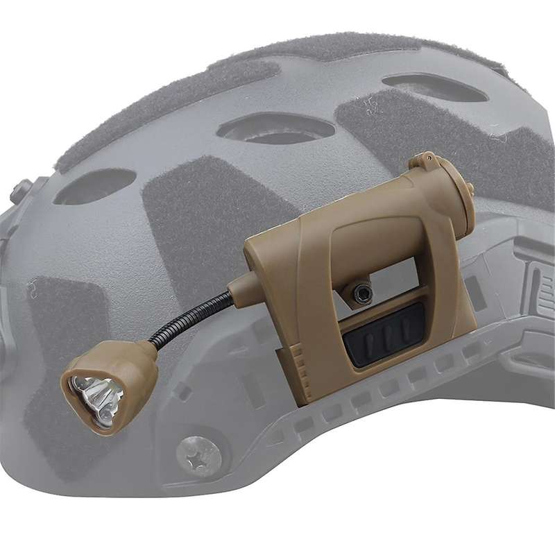 Helmet Light for MPLS CHARGE Flashlight 3 Modes HeadLight Nylon Energy-Saving Outdoor Lamp for Hunti