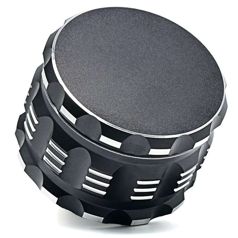 Herb Grinder with Pollen Catcher 4 Piece 2.5 Inch Spice Grinder for Herb Spice Premium Aluminium Gr