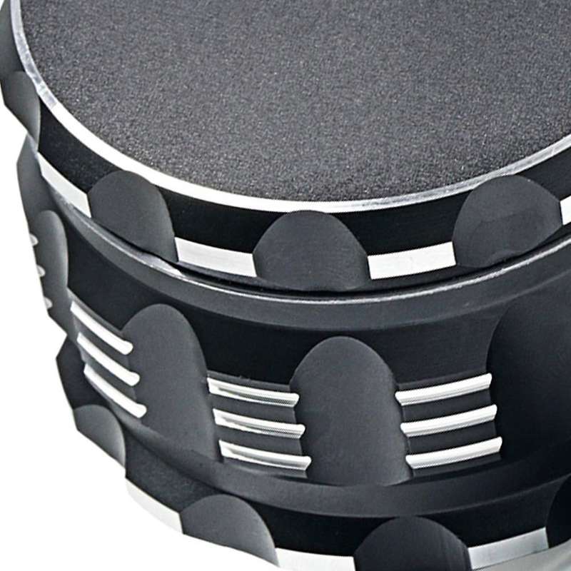 Herb Grinder with Pollen Catcher 4 Piece 2.5 Inch Spice Grinder for Herb Spice Premium Aluminium Gr