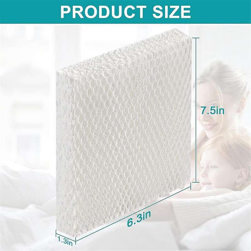 Hft600 Humidifier Wick Filter Replacement for Hft600 Compatible with Hev615 Hev620 Hev615 W, Hev620,