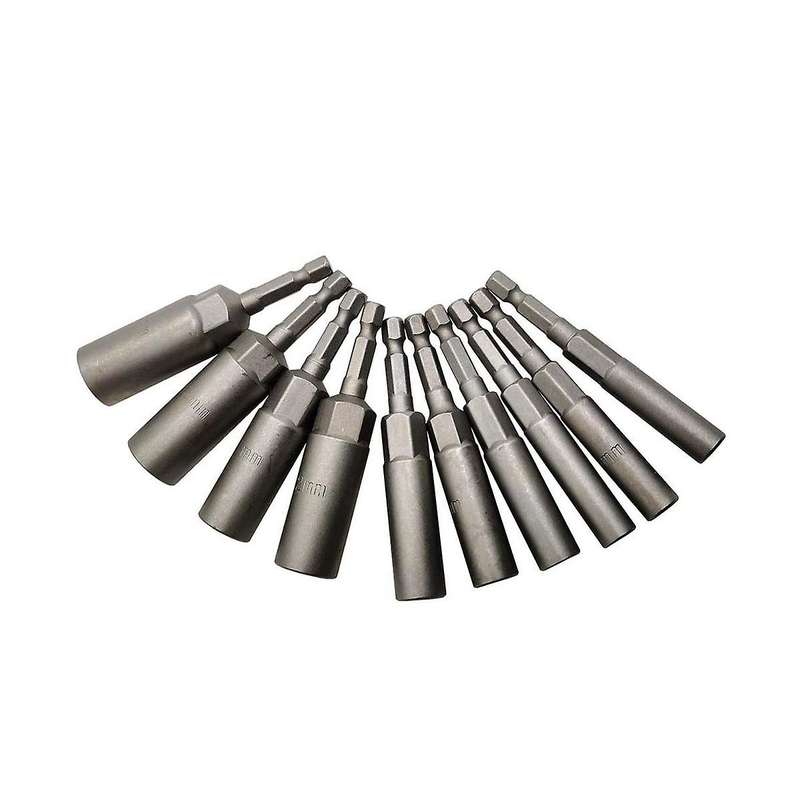 Hexagon Sleeves Are Packed In 10 Pieces with 5.5-14mm Nut Sleeves with A Length Of About 80 Mm