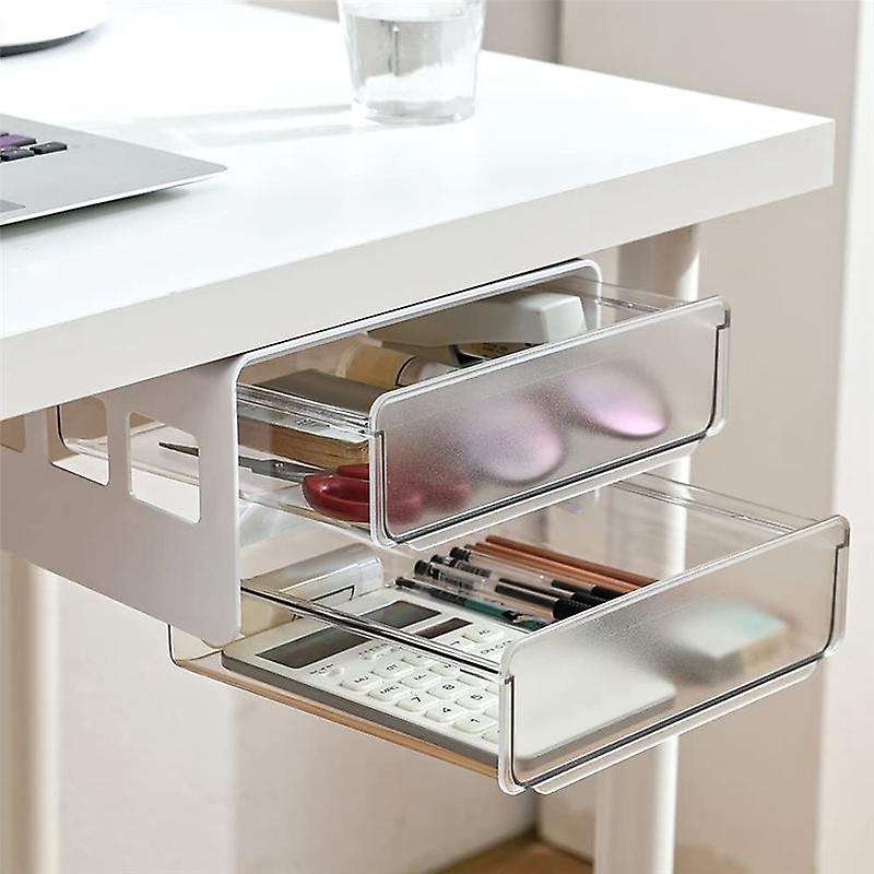 Hidden Self-Adhesive Organizer White