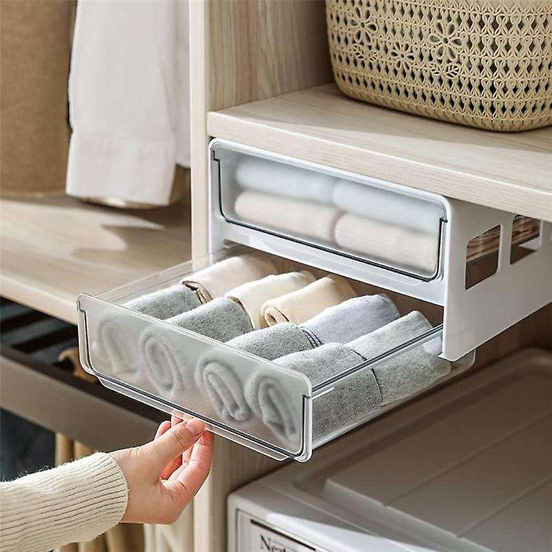 Hidden Self-Adhesive Organizer White