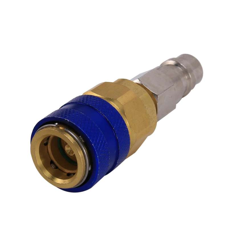 High and Low Side Expansion Adapter R134A Freon Quick Connector Adapter Automotive Conditioning Acc