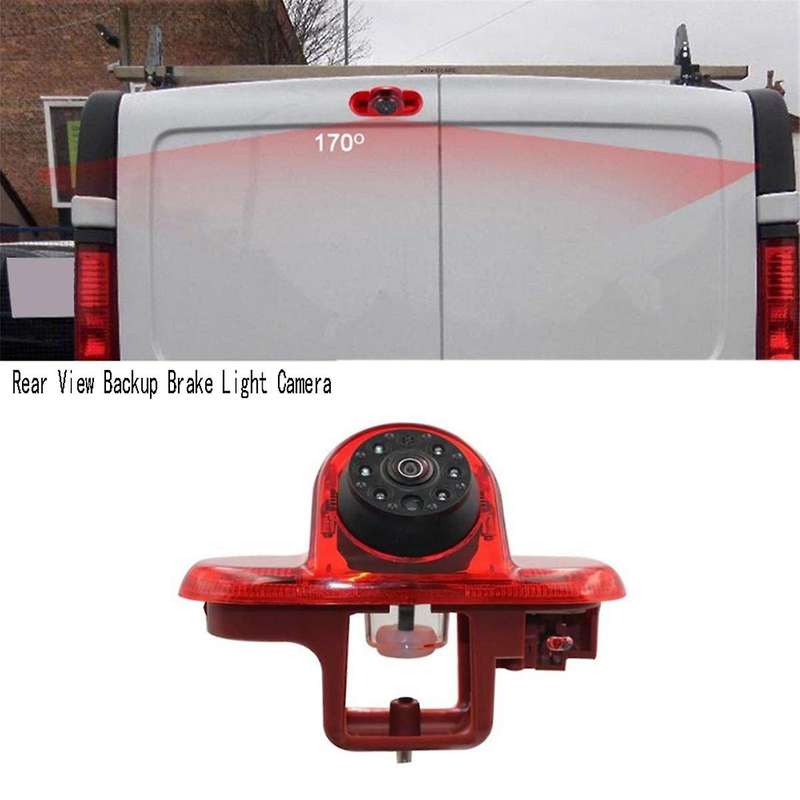 High Definition IR Night Vision Rear View Backup Brake Light Camera for Trafic MK2 Opel Vivaro A X83