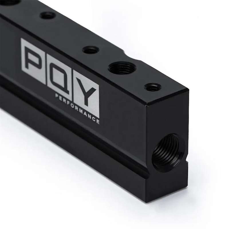 High Fuel Rail Fit for B16 B18 B Series Engines Black