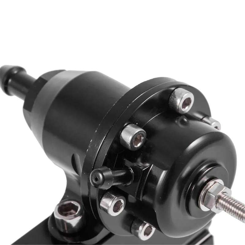 High Flow Fuel Rail W/ Regulator Gauge & AN6 Hose B16 B18 B20 Si B-Series
