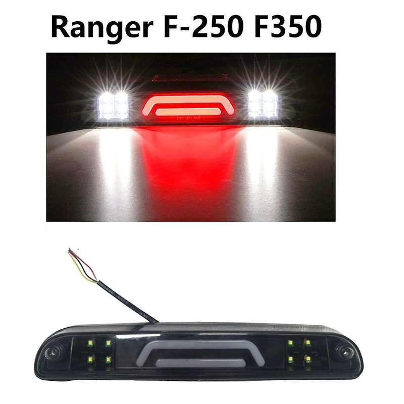 High Mounted Brake Light Stop Lamp Car Led Third 3rd Brake Light for 1999-2016 F250 F350 B2300 B2500