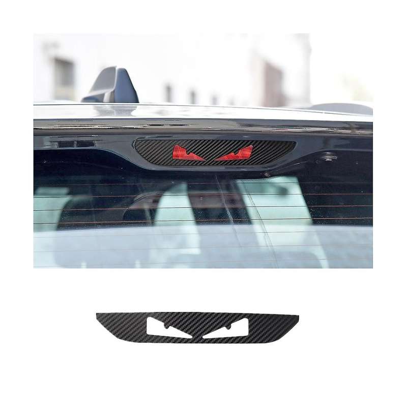 High Mounted Brake Lights Trim Stickers Carbon Fiber for Compass 2011-2016 Grand Durango 2011-2020