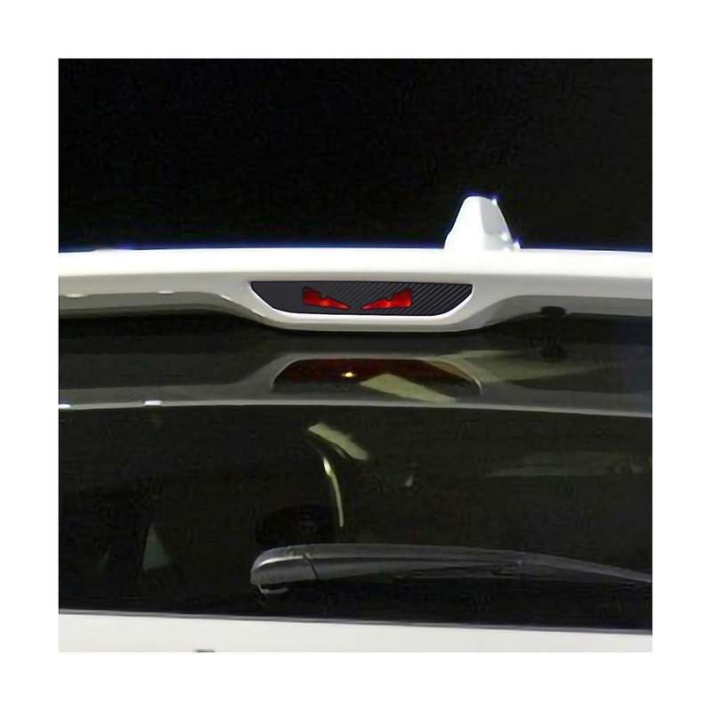 High Mounted Brake Lights Trim Stickers Carbon Fiber for Compass 2011-2016 Grand Durango 2011-2020