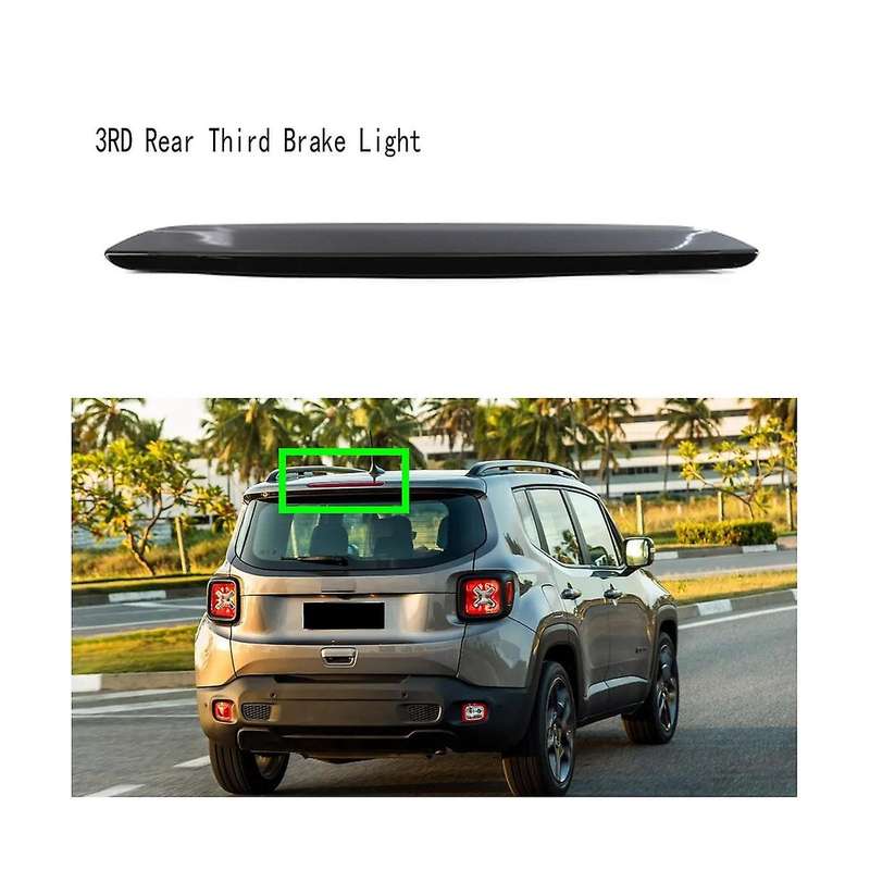 High Mount Rear Stop Lamp 3rd Rear Third Brake Light for 2015-2020 68247167aa