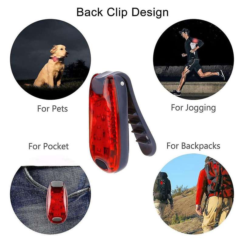 High Night Visibility Safety Navigation Light Safety Lights for Boat Bike Stroller Runners and Nigh