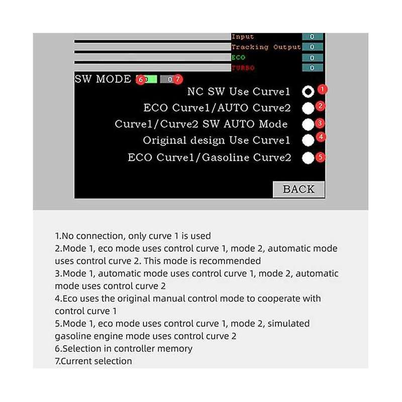 High Power Scooter Throttle Curve Control Board for Ultra2 Electric Scooter Throttle Accessories Pa