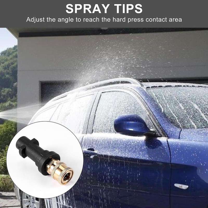 High Pressure Cleaning Foam Pot Cleaning -1/4 Inch Quick Adapter for K K2 K4 K5 K6 K7