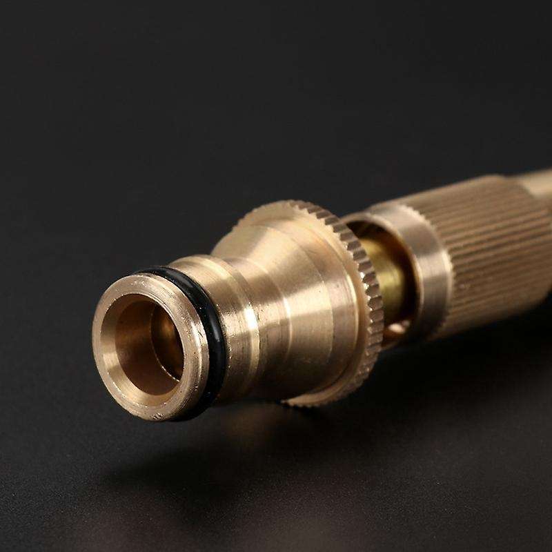 High Pressure Heavy Duty Brass Water Hose Nozzles Compatible Garden Hoses