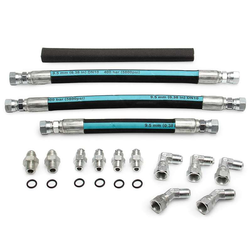 High Pressure Oil Pump HPOP Crossover Line Hoses Lines Set Set for 7.3L High Pressure Oil Pump 99-03