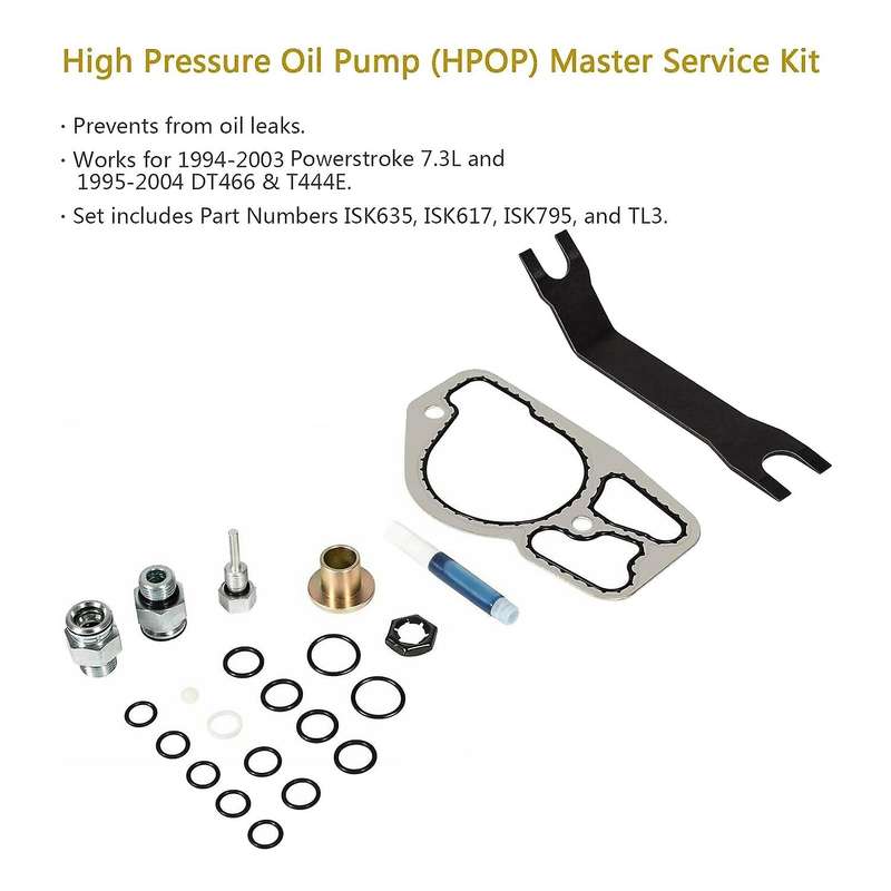 High Pressure Oil Pump Master Service Kit for 1994-2003 7.3L ISK635 ISK617 ISK795 TL3