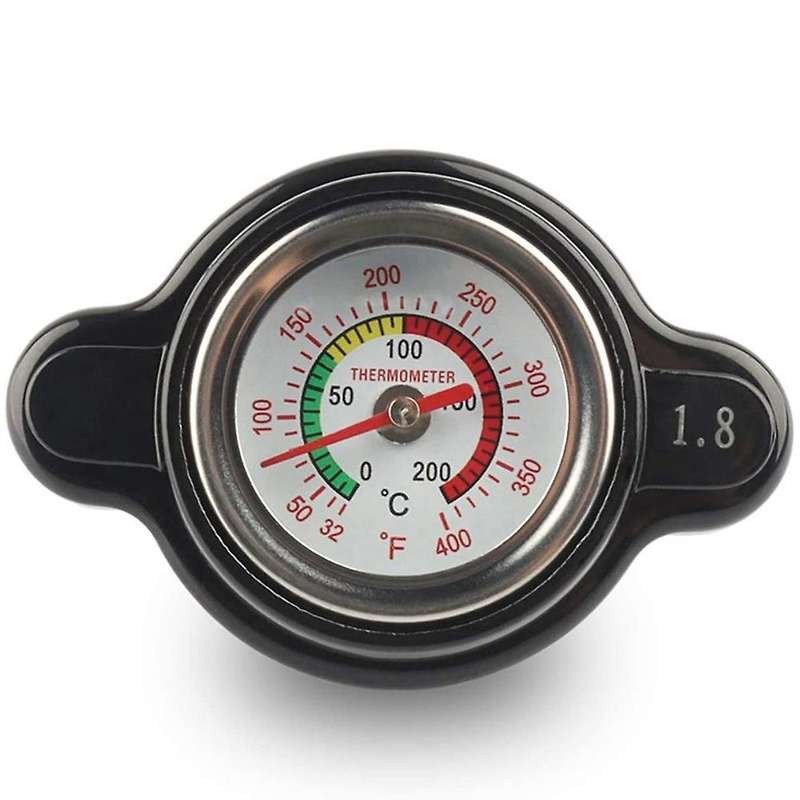High Pressure Radiator Cap with Temperature Gauge, 1.8 Bar Compatible Honda