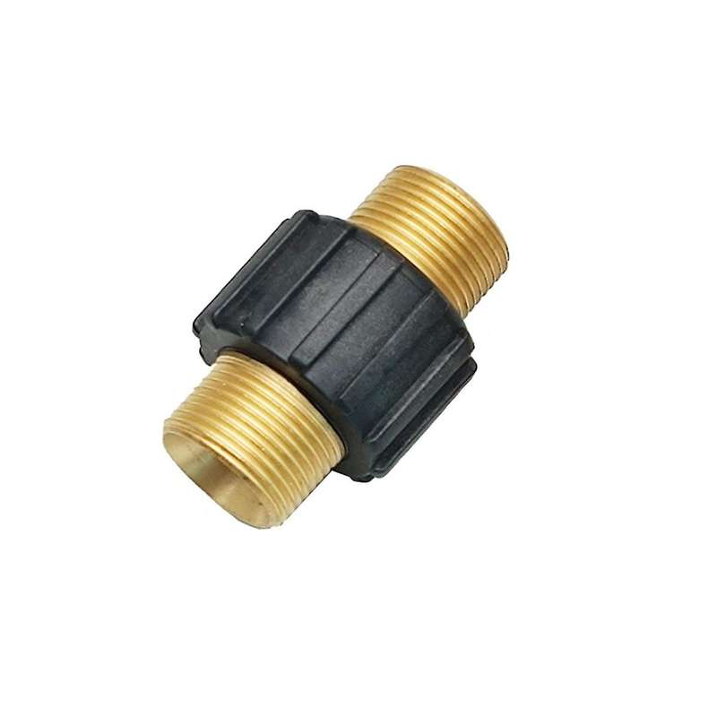 High Pressure Quick-Fitting for HD HDS Series Connecting and Extending HD Hoses.Connection 2 Times M
