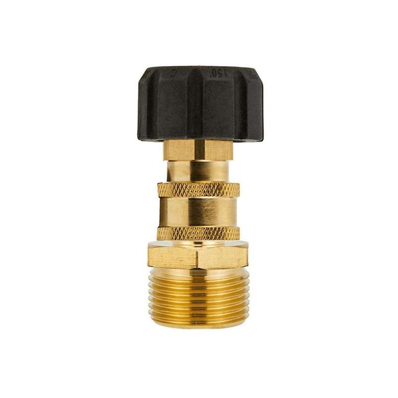 High Pressure Washer Adapter Set Quick Connect Kits Tool to Wand M22 to 1/4 Quick Connect