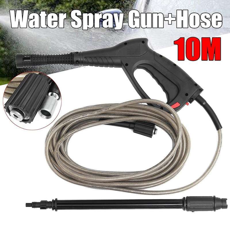 High Pressure Washer Spray- Car Cleaning Washing- With10M Hose Nozzle for Vax