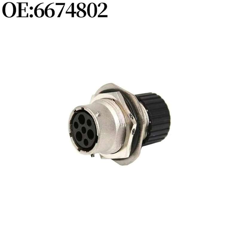 High Quality 7-Pin Harness Connector 6674802 for Skid Steer Loader Accessories Engine Parts