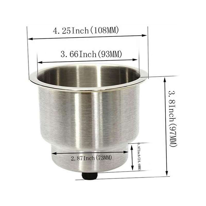 High Quality Stainless Steel Cup Holder, Marine Yacht Hardware Accessories, Marine Yacht Tea Cup Hol