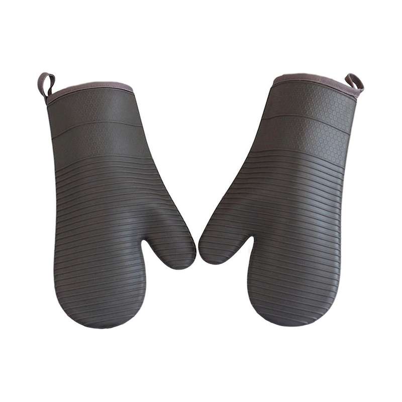 High Temperature Resistant Silicone Insulation Gloves Anti-Scalding Microwave Gloves Thickened Bakin
