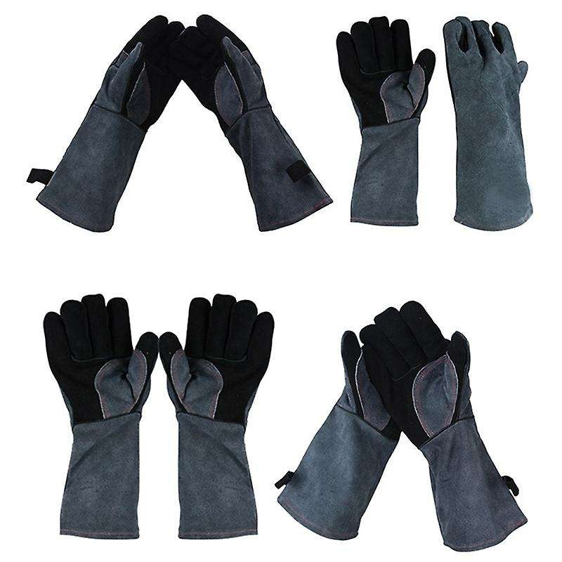 High Temperature Resistant 500 Degree Barbecue Flame Retardant Gloves,Baking Insulated Microwave Ove