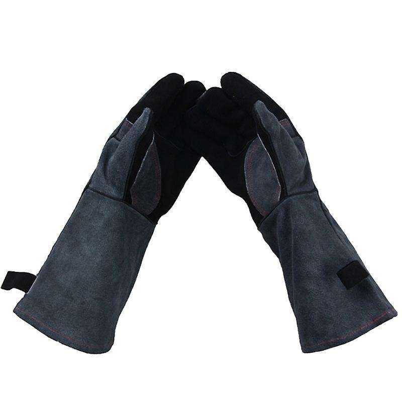 High Temperature Resistant 500 Degree Barbecue Flame Retardant Gloves,Baking Insulated Microwave Ove