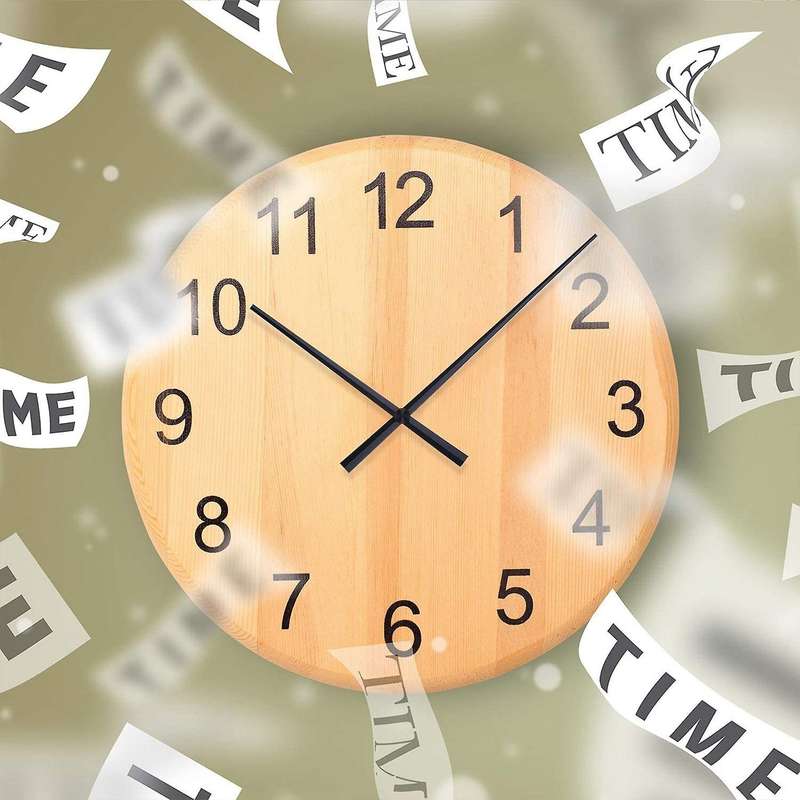 High Torque Quartz Clock Movement Mechanism with 12 Inch Long Spade Hands for DIY Clock Repair Tool