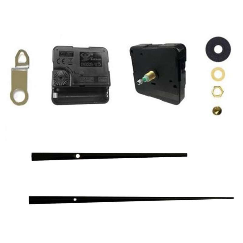 High Torque Quartz Clock Movement Mechanism with 12 Inch Long Spade Hands for DIY Clock Repair Tool