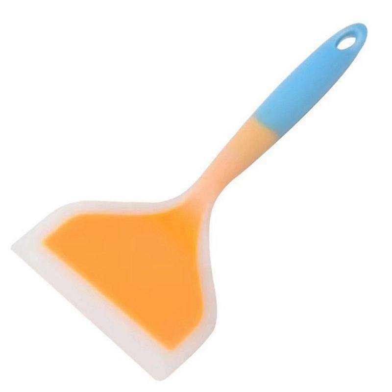 High Temperature Resistant Tamagoyaki Silicone Spatula Pan Dedicated Spatula Flat Bottom Spatula for