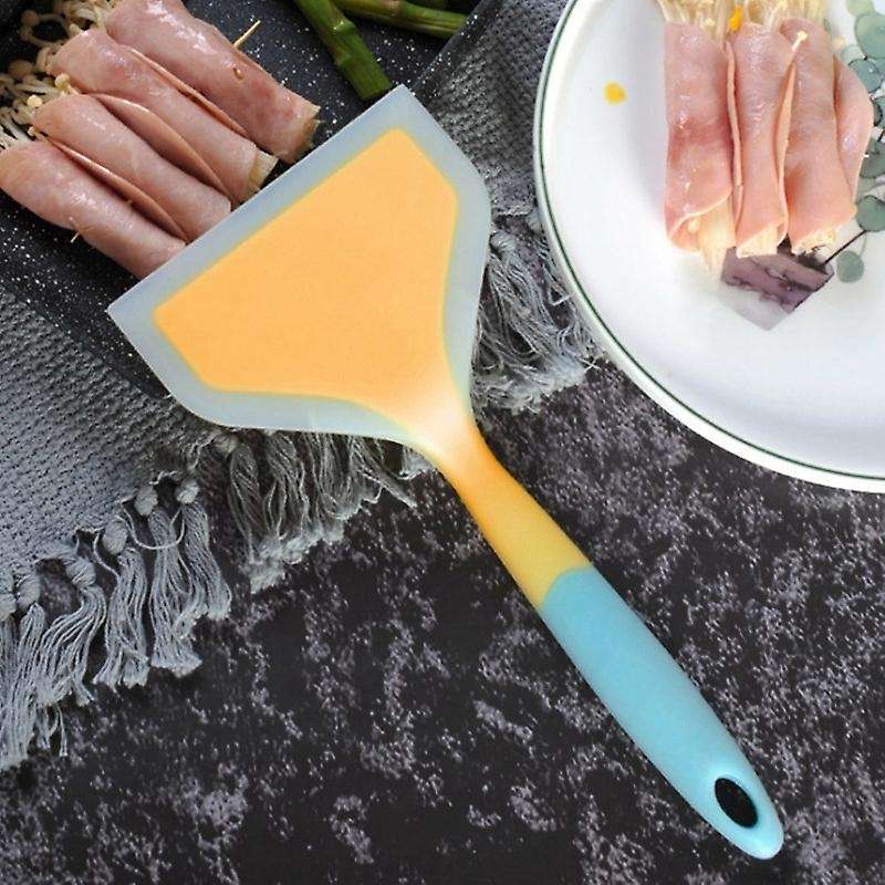 High Temperature Resistant Tamagoyaki Silicone Spatula Pan Dedicated Spatula Flat Bottom Spatula for