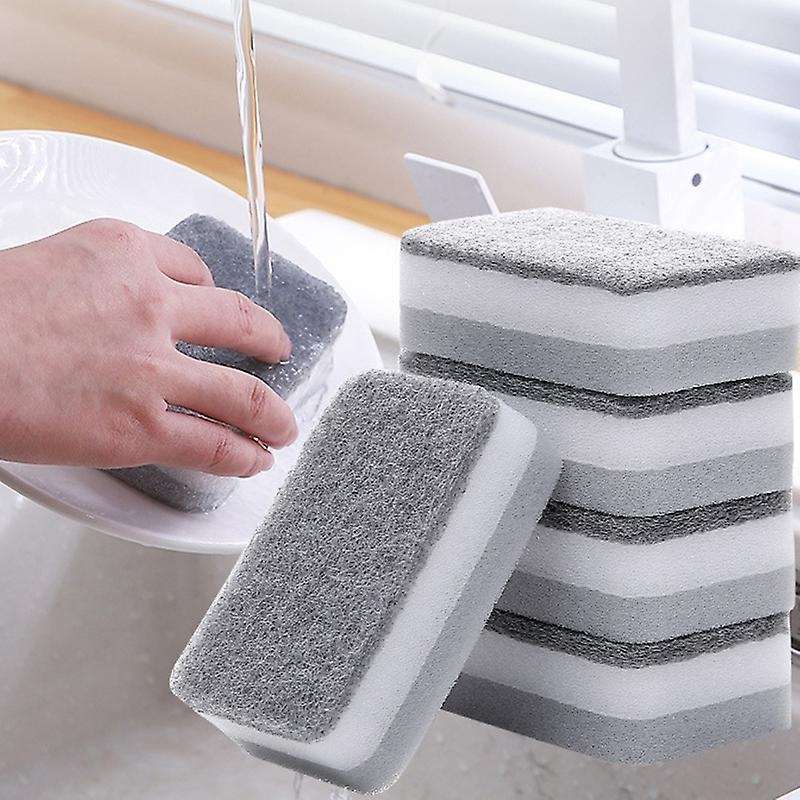 Highly Efficient Scouring Pad Dish Cloth Cleaning Brush Kitchen Rags Strong Decontamination Dish Tow