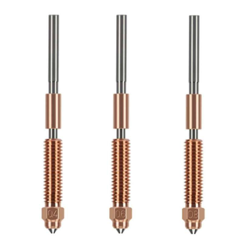High-Flow Printing Upgraded Nozzle 0.4 0.6 0.8MM K1C Quick-Swap Nozzle for K1 Max V3 3D Printer Hot