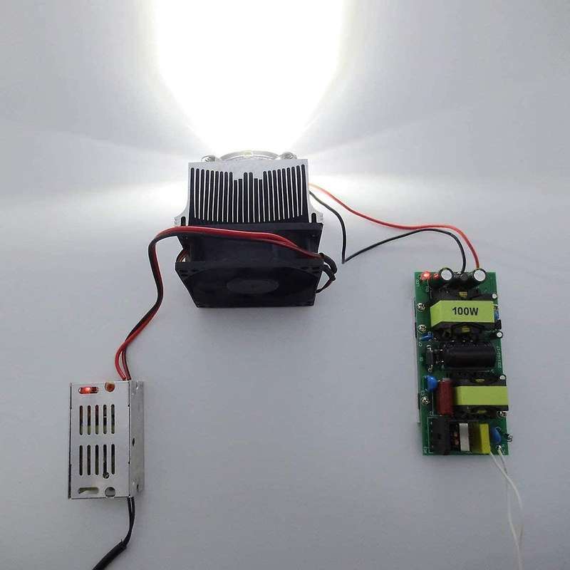 High-Power Aluminum Heat Sink Suitable for 20W 30W 50W 100W LED COB